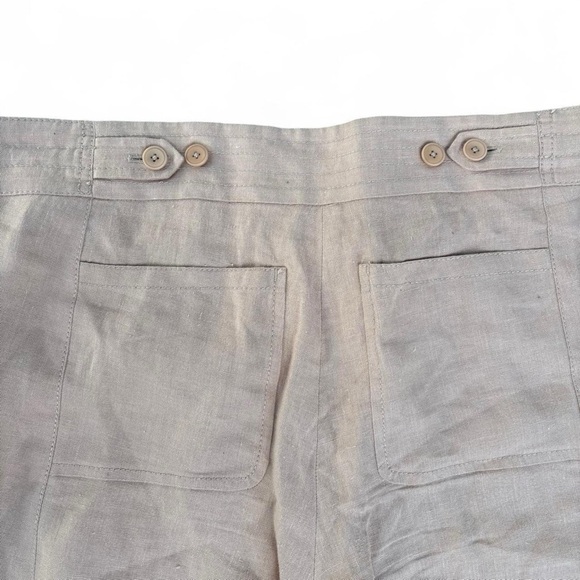 Rose/peach Linen Pants - Picture 5 of 6